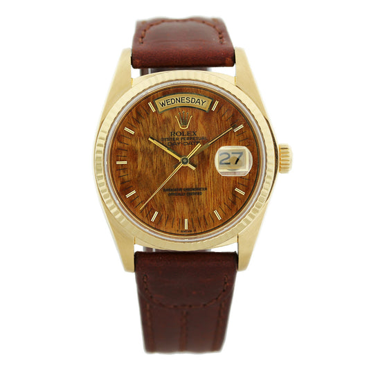 Watch of the Week: A Burled Wood Rolex