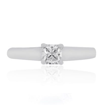 Tiffany & Co. Lucida Platinum 0.37ct Diamond Engagement Ring