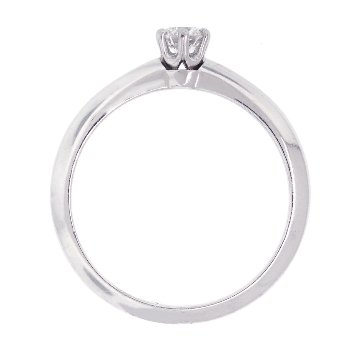 Tiffany & Co. Platinum 0.21ct Diamond Engagement Ring