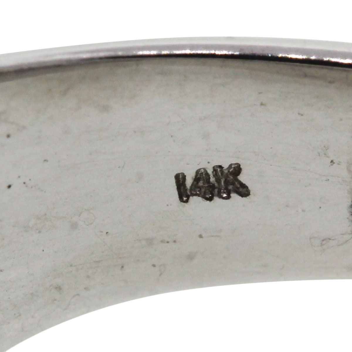 14k White Gold 0.45ctw Diamond Gents Ring