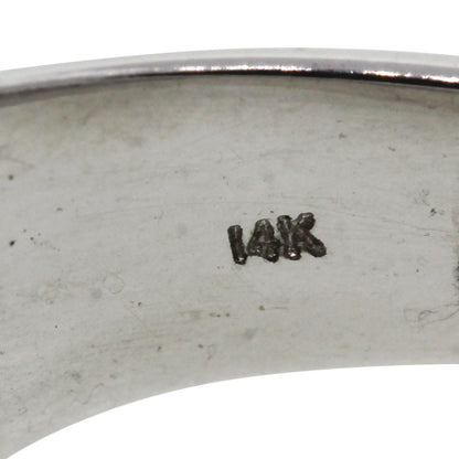 14k White Gold 0.45ctw Diamond Gents Ring