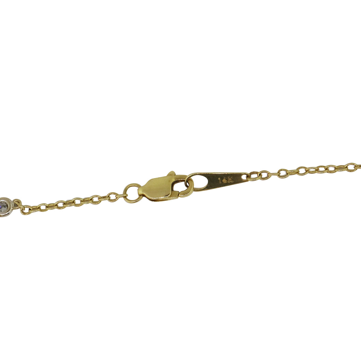 18k Two Tone Gold Fancy Yellow 1.20ct Diamond Pendant Necklace