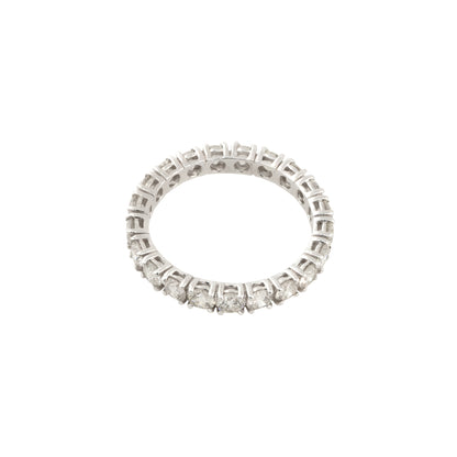 18k White Gold 2.09ctw Round Brilliant Cut Diamond Eternity Band