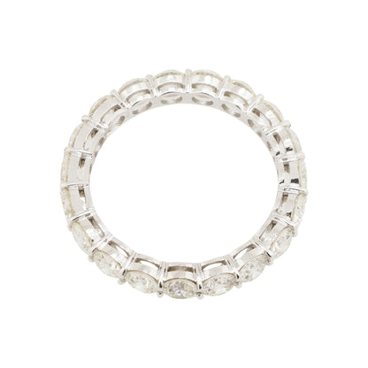 18k White Gold 2.60ctw Round Brilliant Eternity Band