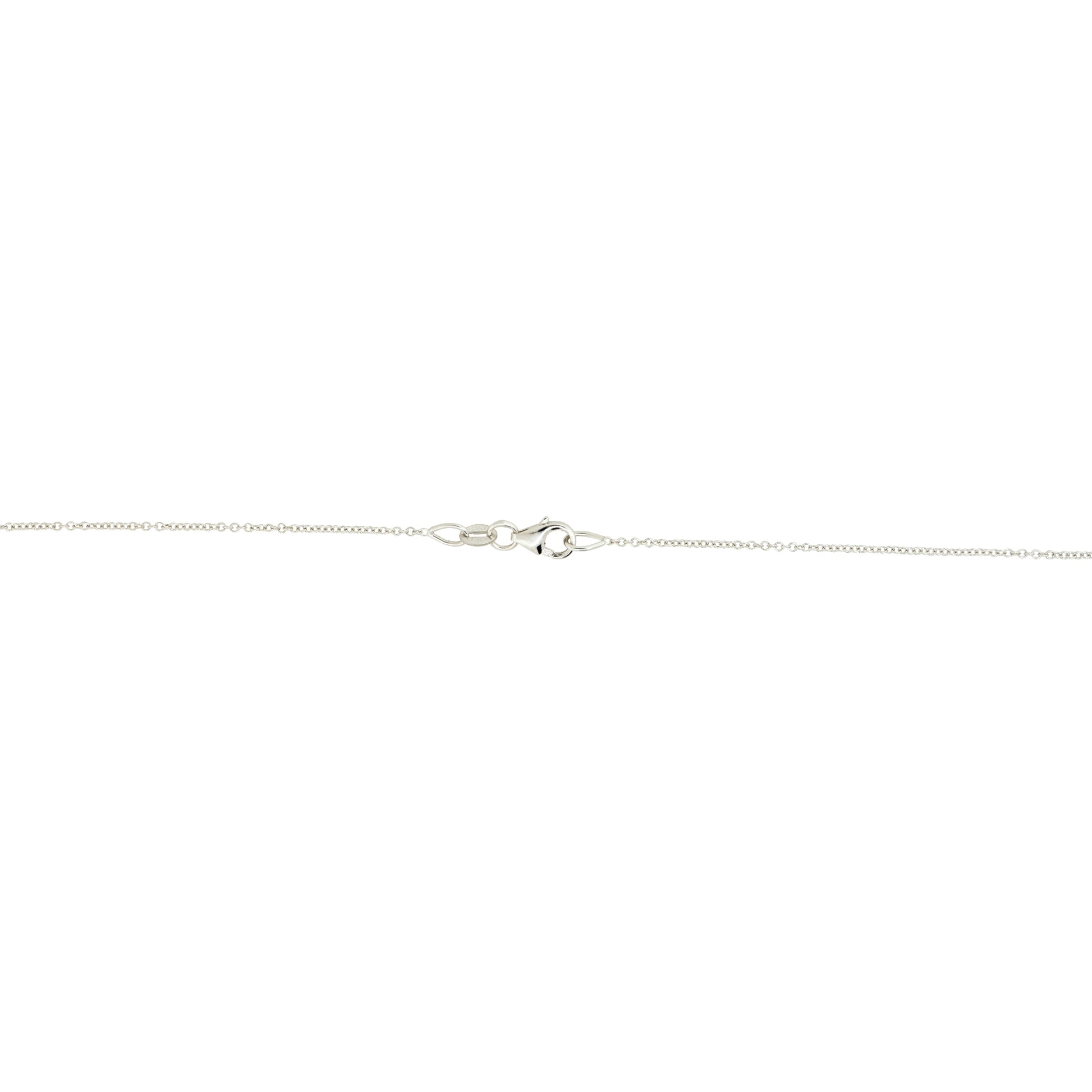 18k White Gold 2.35ctw Multi Diamond Flower Pendant