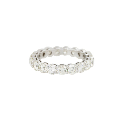 18k White Gold 2.94ctw Round Brilliant Cut Diamond Eternity Ring