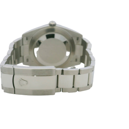 Rolex 126300 Datejust Stainless Steel Silver Stick Dial 41mm Watch