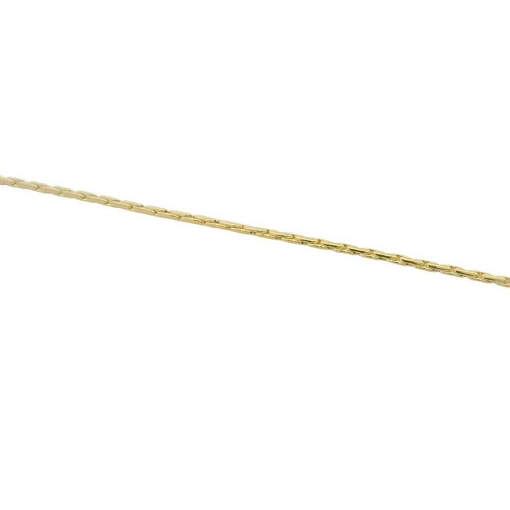14K White & Yellow Gold Natural Diamond Snake Lariat-Style Necklace — product photo 2