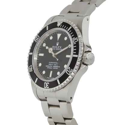 Rolex 14060 Non-Date Submariner Stainless Steel Black Dial Watch