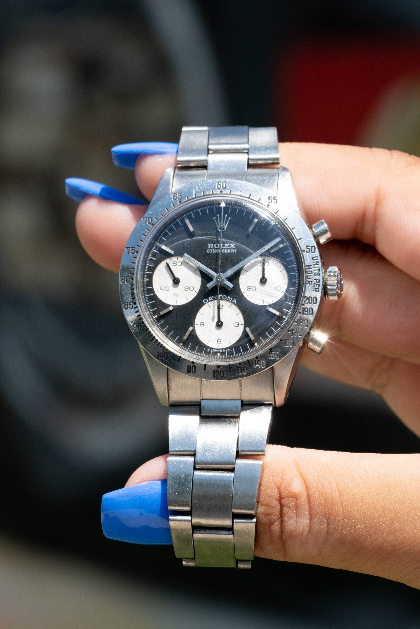 Rolex 6239 Daytona Stainless Steel Watch