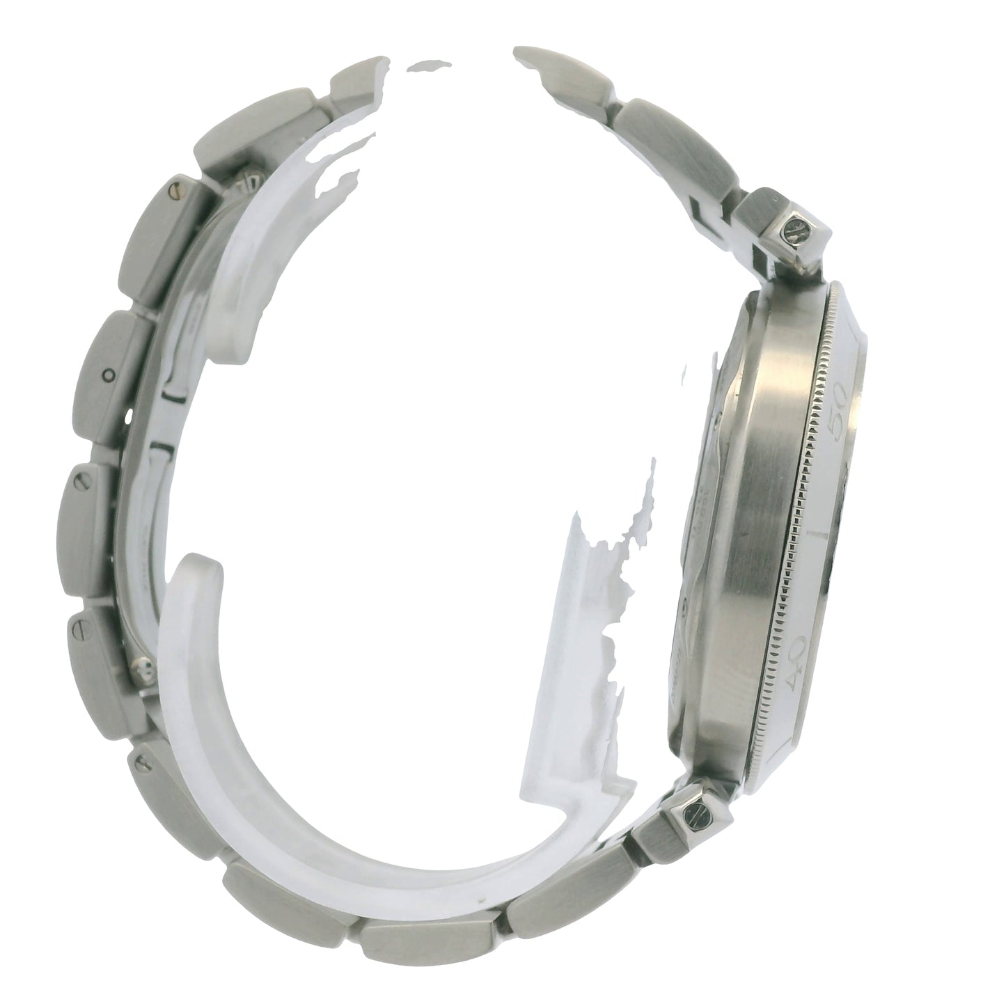 Cartier Pasha Silver Dial Skeleton Back 38mm Watch