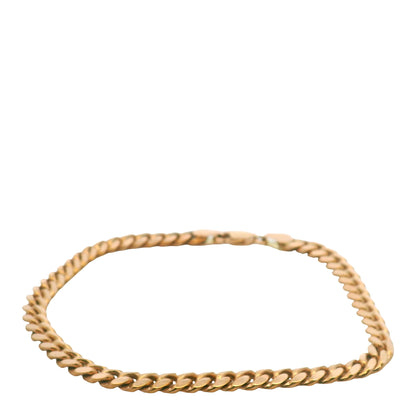 14K Rose Gold Cuban Link Bracelet
