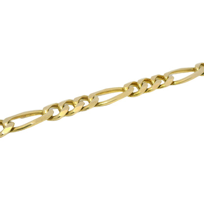 14k Yellow Gold Figaro Chain 20" Link Necklace