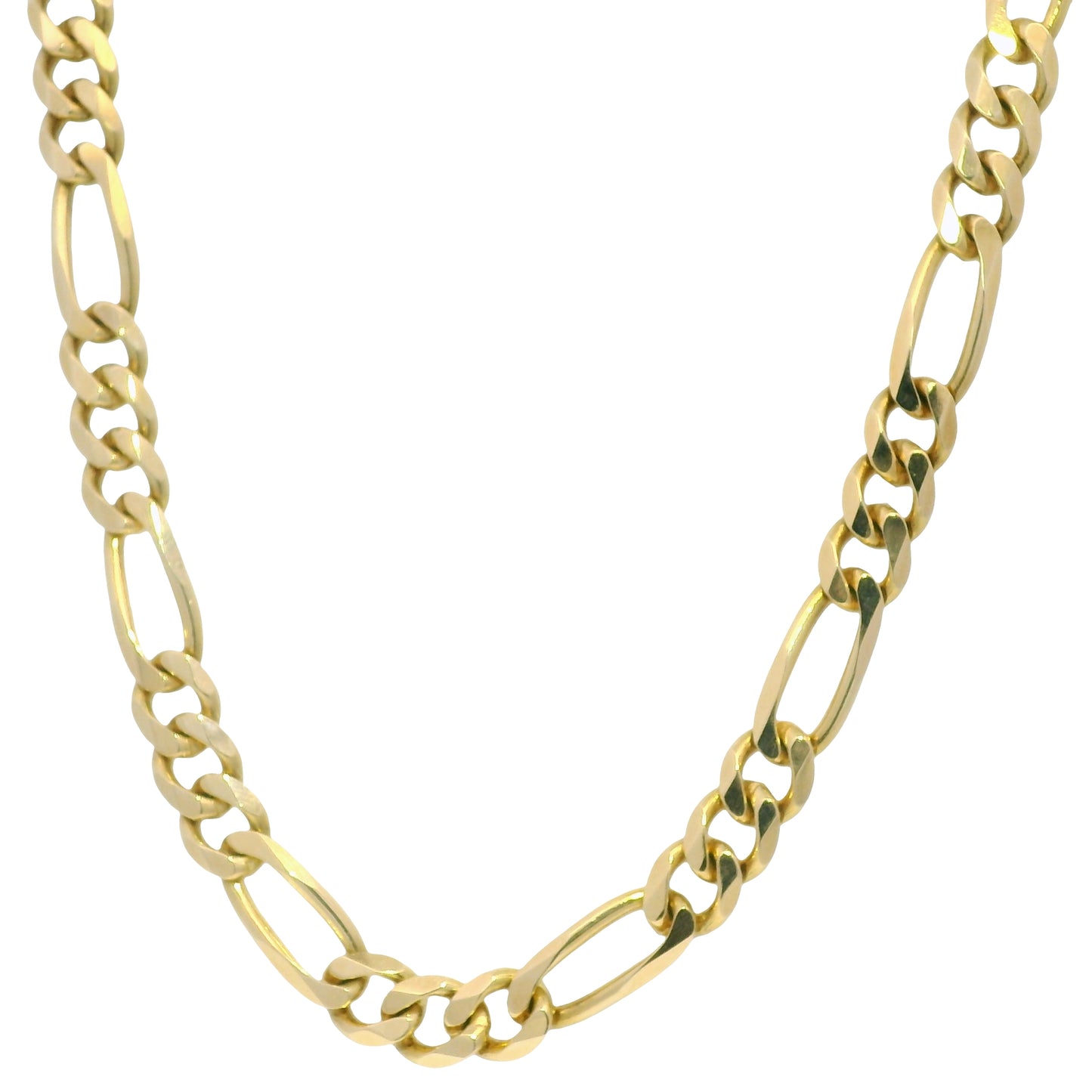 14k Yellow Gold Figaro Chain 20" Link Necklace
