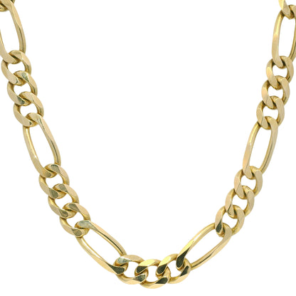 14k Yellow Gold Figaro Chain 20" Link Necklace