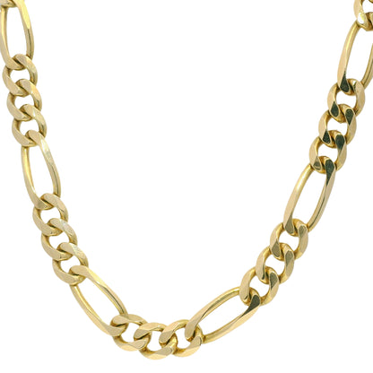 14k Yellow Gold Figaro Chain 20" Link Necklace