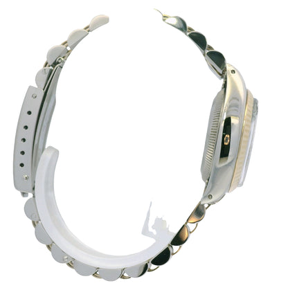 Rolex 6917 Date Two-Tone Champagne Roman Dial Fluted Bezel 26mm Watch