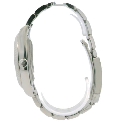 Rolex 116334 Datejust Stainless Steel Blue Stick Dial 41mm Watch