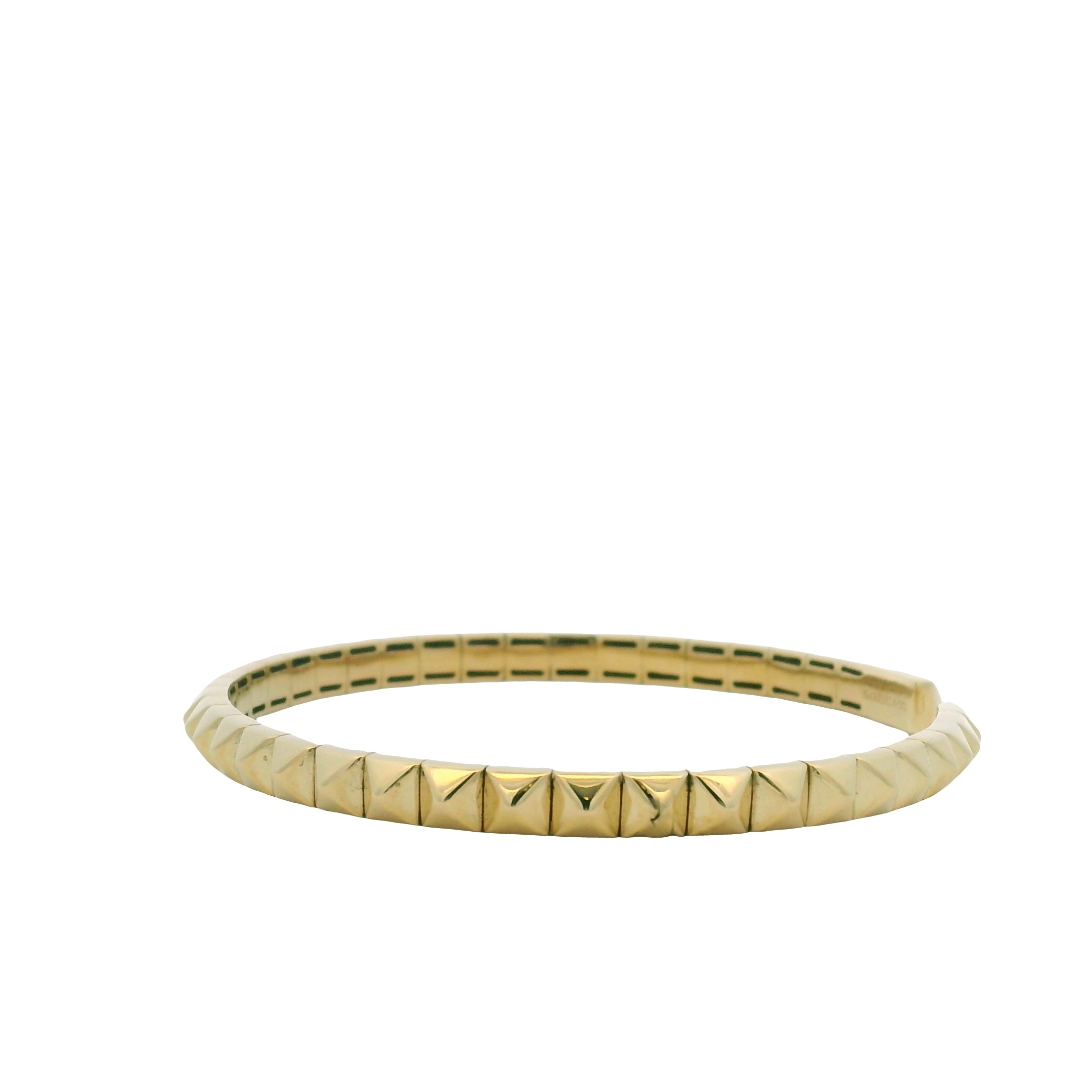 Gabriel & Co 14K Yellow Gold Pyramid Cuff Bracelet