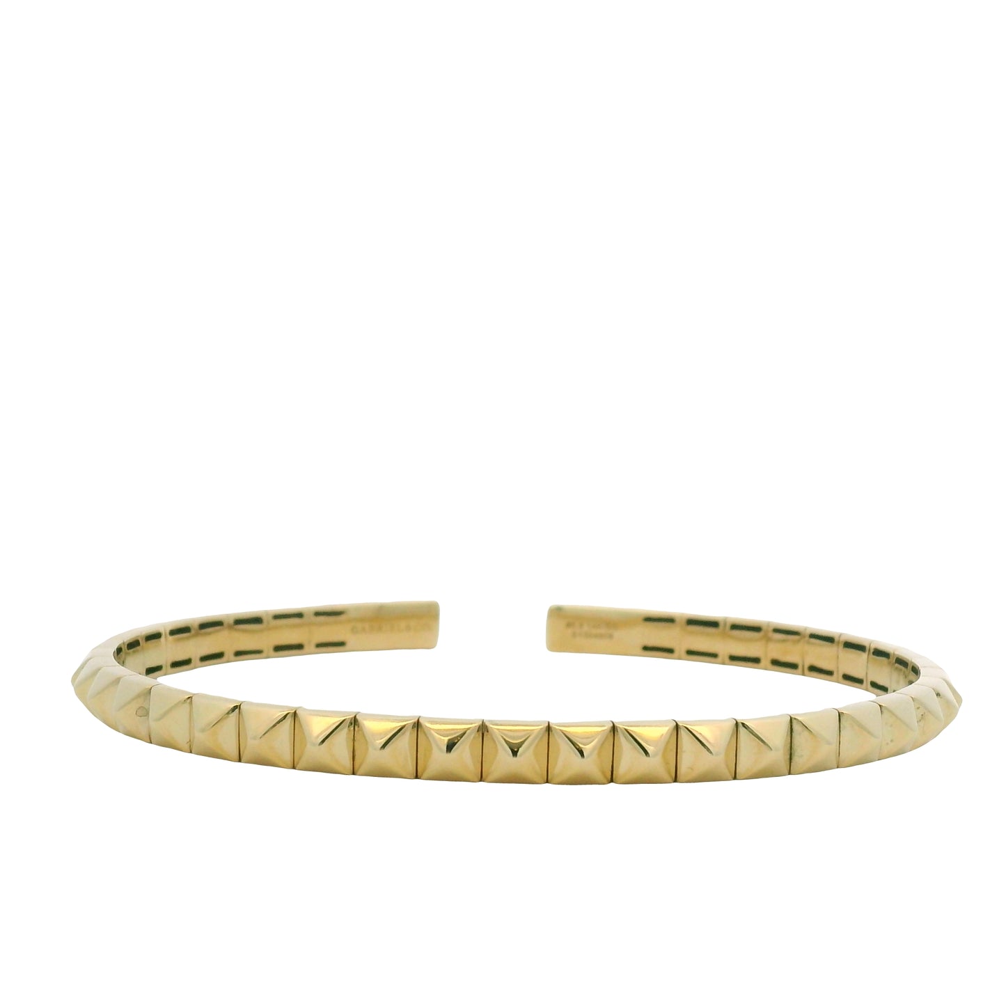 Gabriel & Co 14K Yellow Gold Pyramid Cuff Bracelet