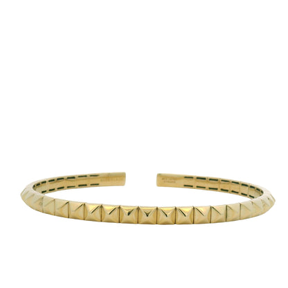 Gabriel & Co 14K Yellow Gold Pyramid Cuff Bracelet