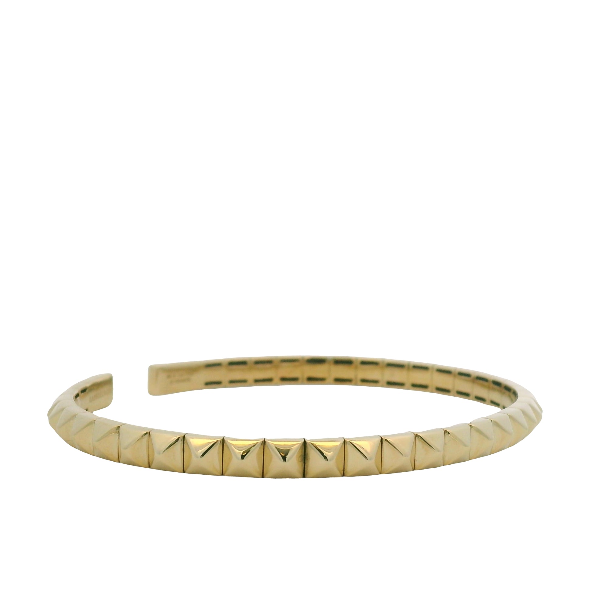 Gabriel & Co 14K Yellow Gold Pyramid Cuff Bracelet