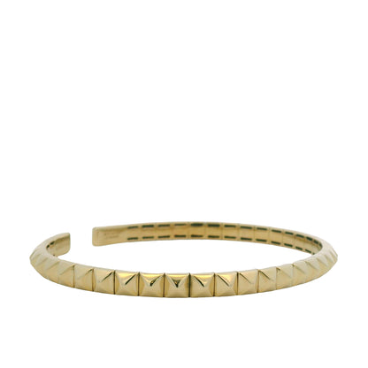 Gabriel & Co 14K Yellow Gold Pyramid Cuff Bracelet