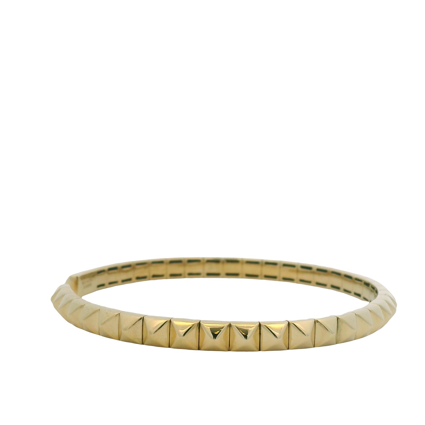 Gabriel & Co 14K Yellow Gold Pyramid Cuff Bracelet