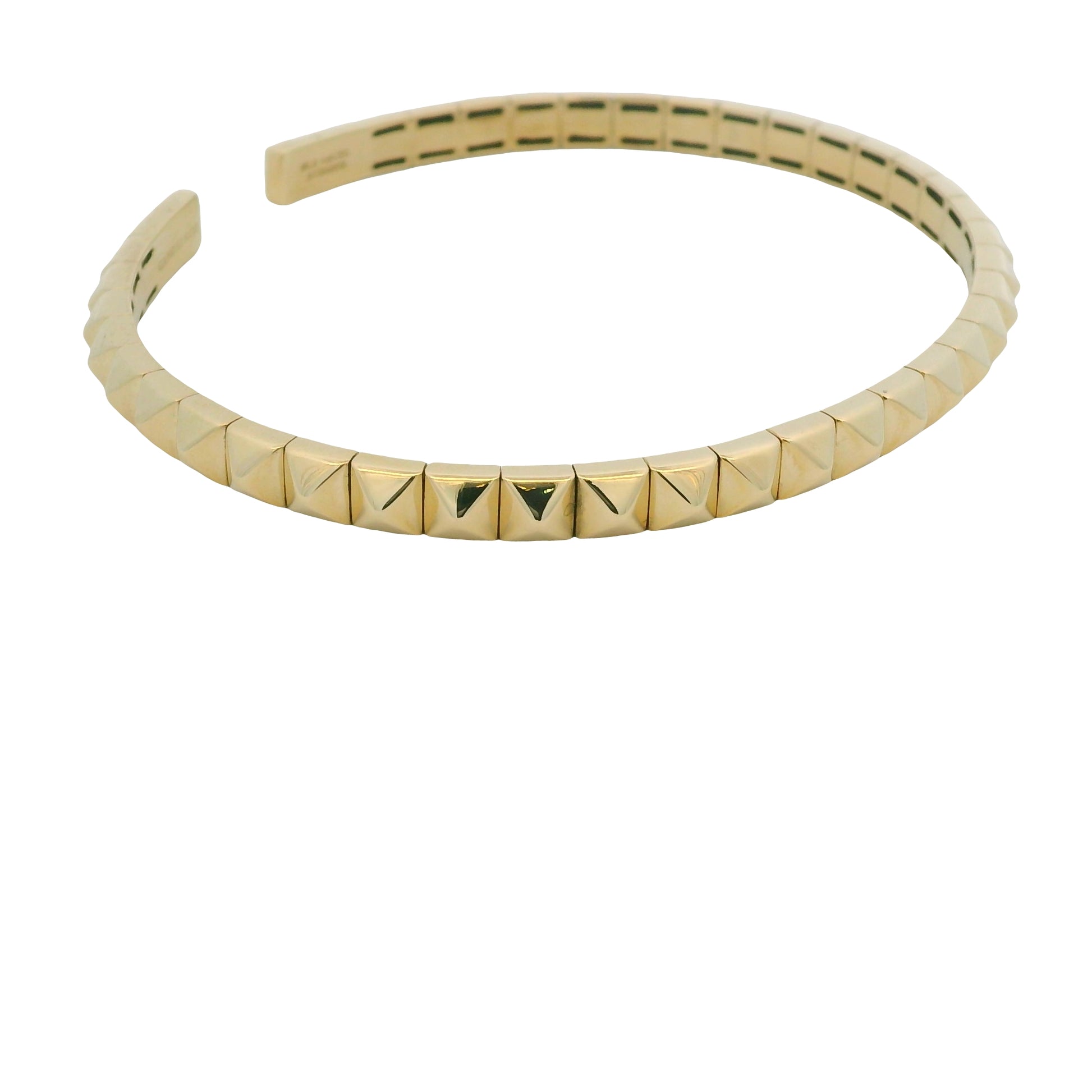 Gabriel & Co 14K Yellow Gold Pyramid Cuff Bracelet