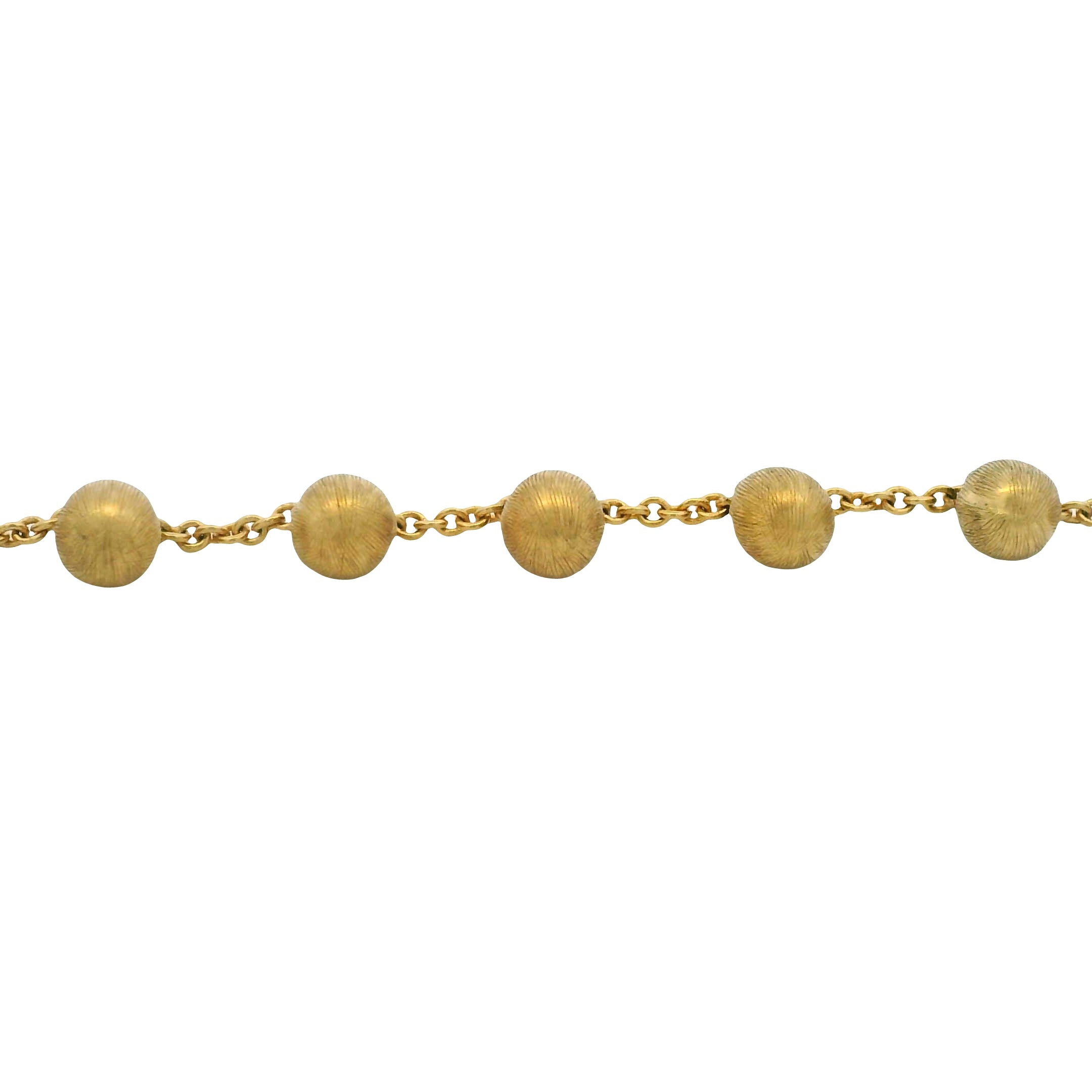 18k Yellow Gold Marco Bicego Acapulco Collection Bead Necklace