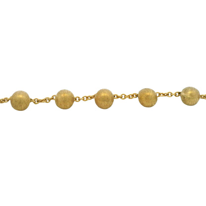 18k Yellow Gold Marco Bicego Acapulco Collection Bead Necklace