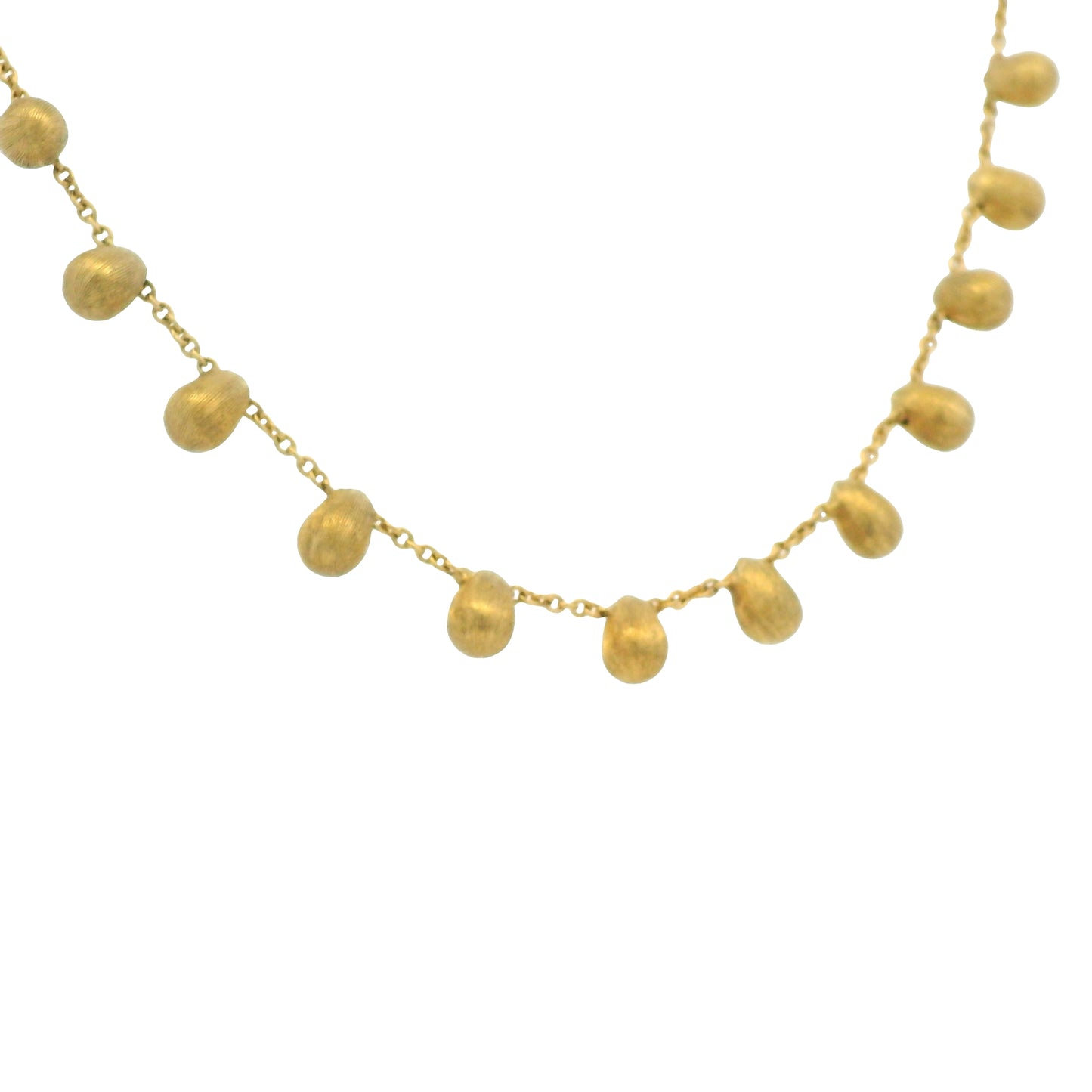 18k Yellow Gold Marco Bicego Acapulco Collection Bead Necklace