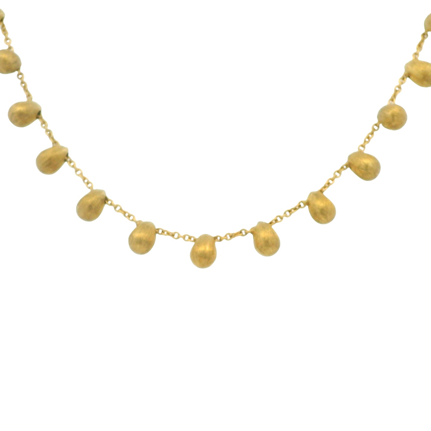 18k Yellow Gold Marco Bicego Acapulco Collection Bead Necklace