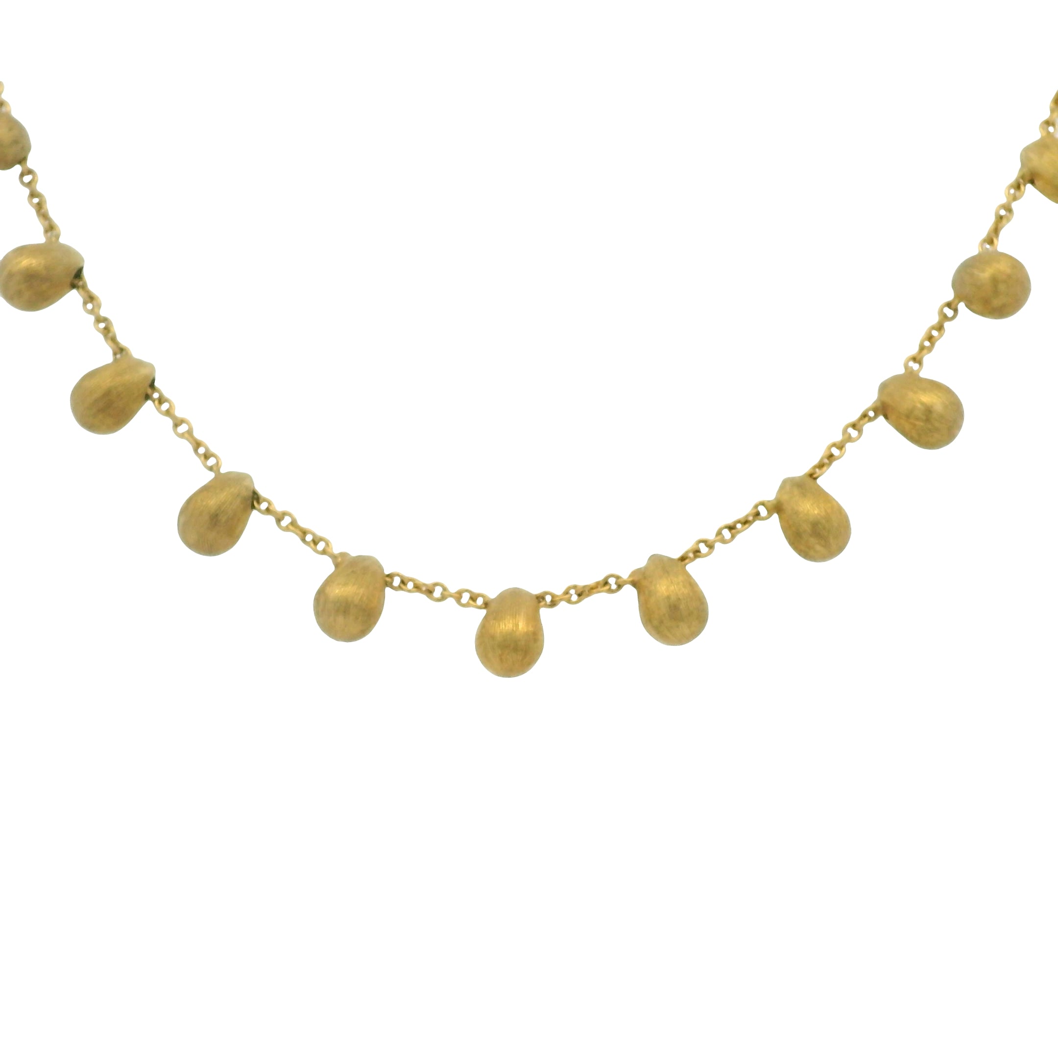 18k Yellow Gold Marco Bicego Acapulco Collection Bead Necklace