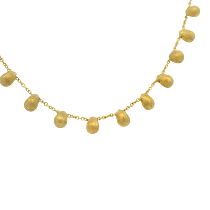 18k Yellow Gold Marco Bicego Acapulco Collection Bead Necklace