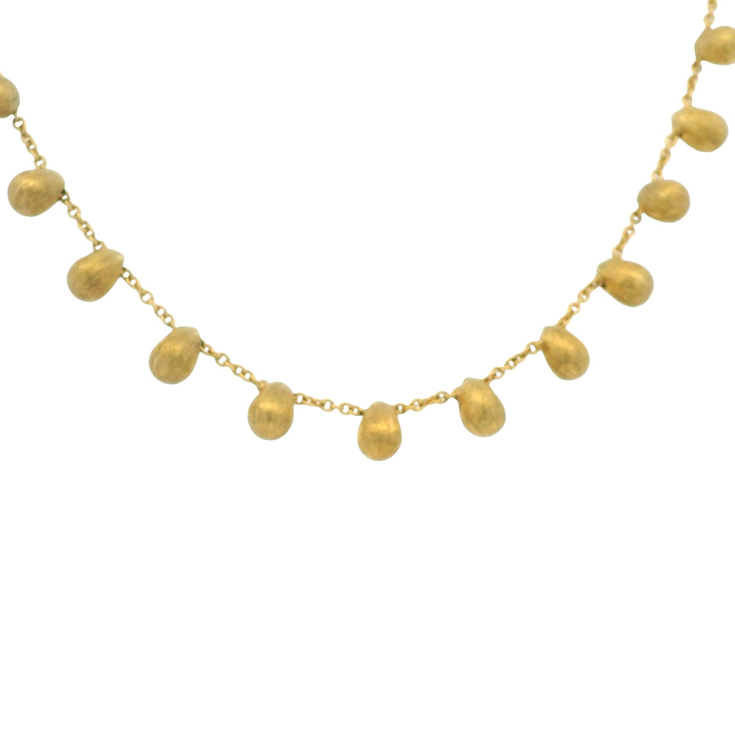 18k Yellow Gold Marco Bicego Acapulco Collection Bead Necklace