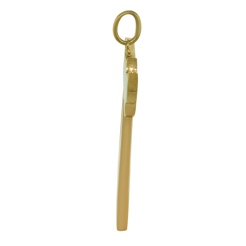 18k Yellow Gold Chai Pendant