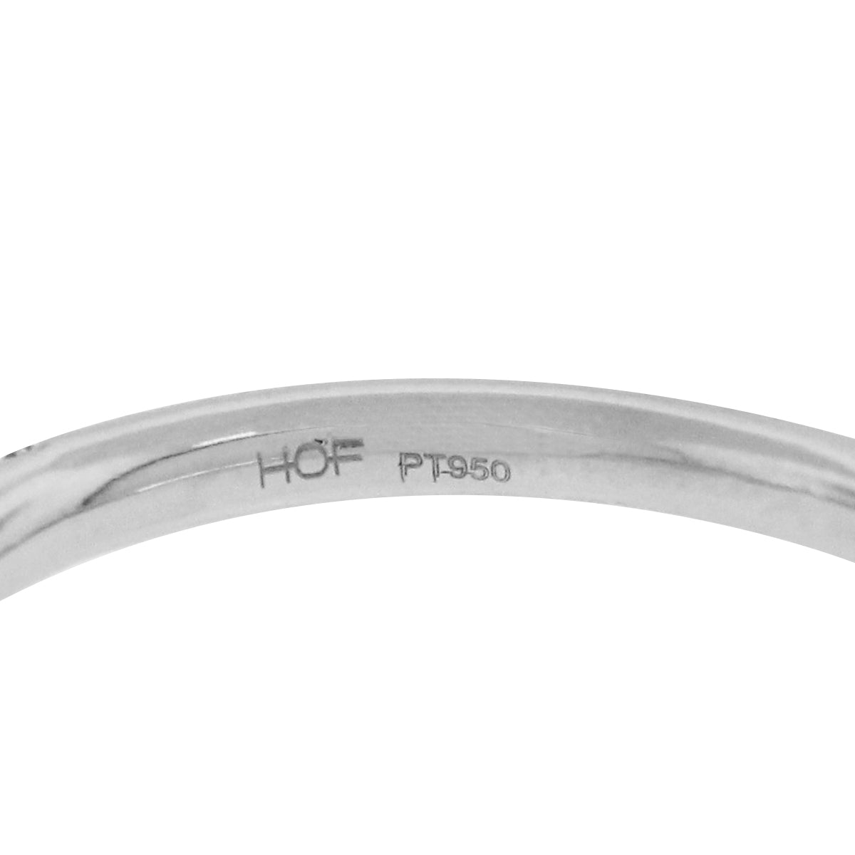 Platinum 0.52ct Hearts On Fire Diamond Engagement Ring