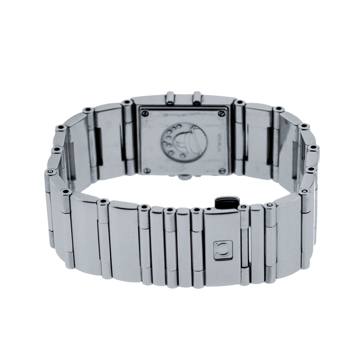 Omega Constellation Diamond Bezel Black Dial Watch