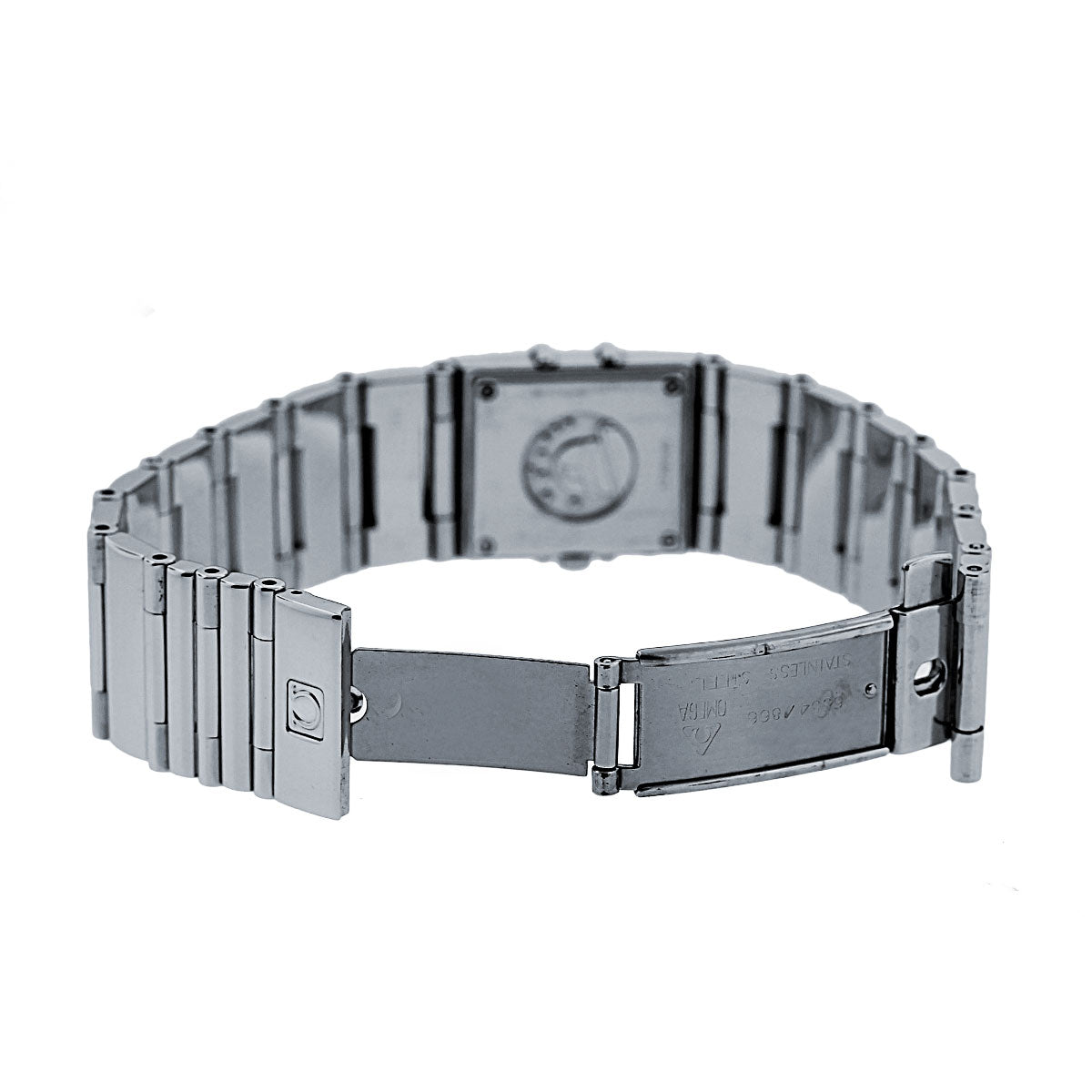 Omega Constellation Diamond Bezel Black Dial Watch