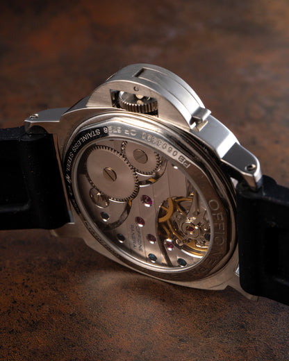 Panerai Luminor Submersible Stainless Steel Black Dial Watch