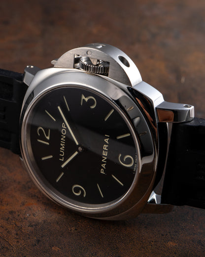 Panerai Luminor Submersible Stainless Steel Black Dial Watch