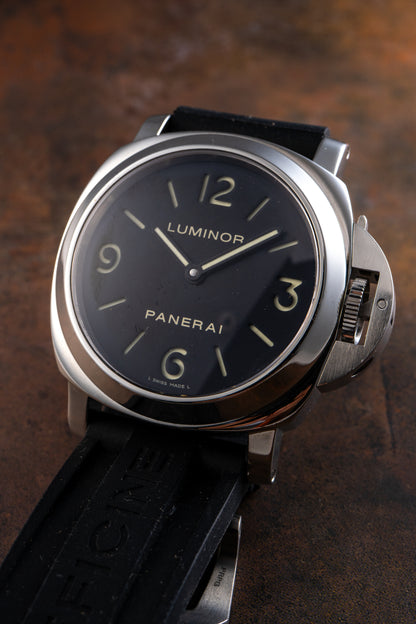 Panerai Luminor Submersible Stainless Steel Black Dial Watch