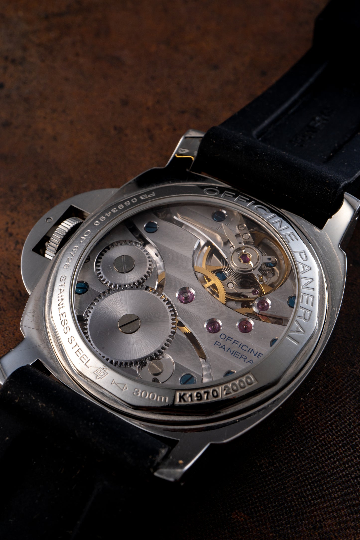 Panerai Luminor Submersible Stainless Steel Black Dial Watch