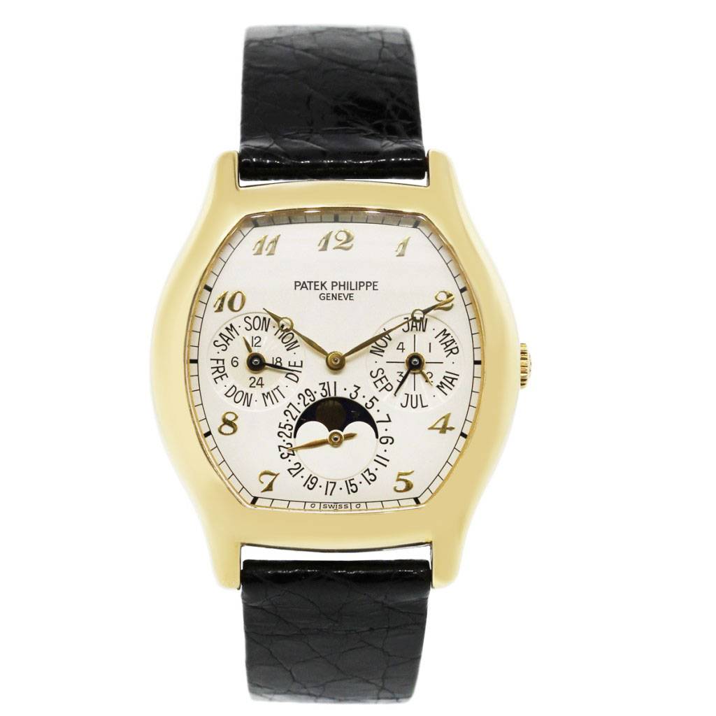 Patek Philippe 5040J 18k Yellow Gold Perpetual Calendar Watch