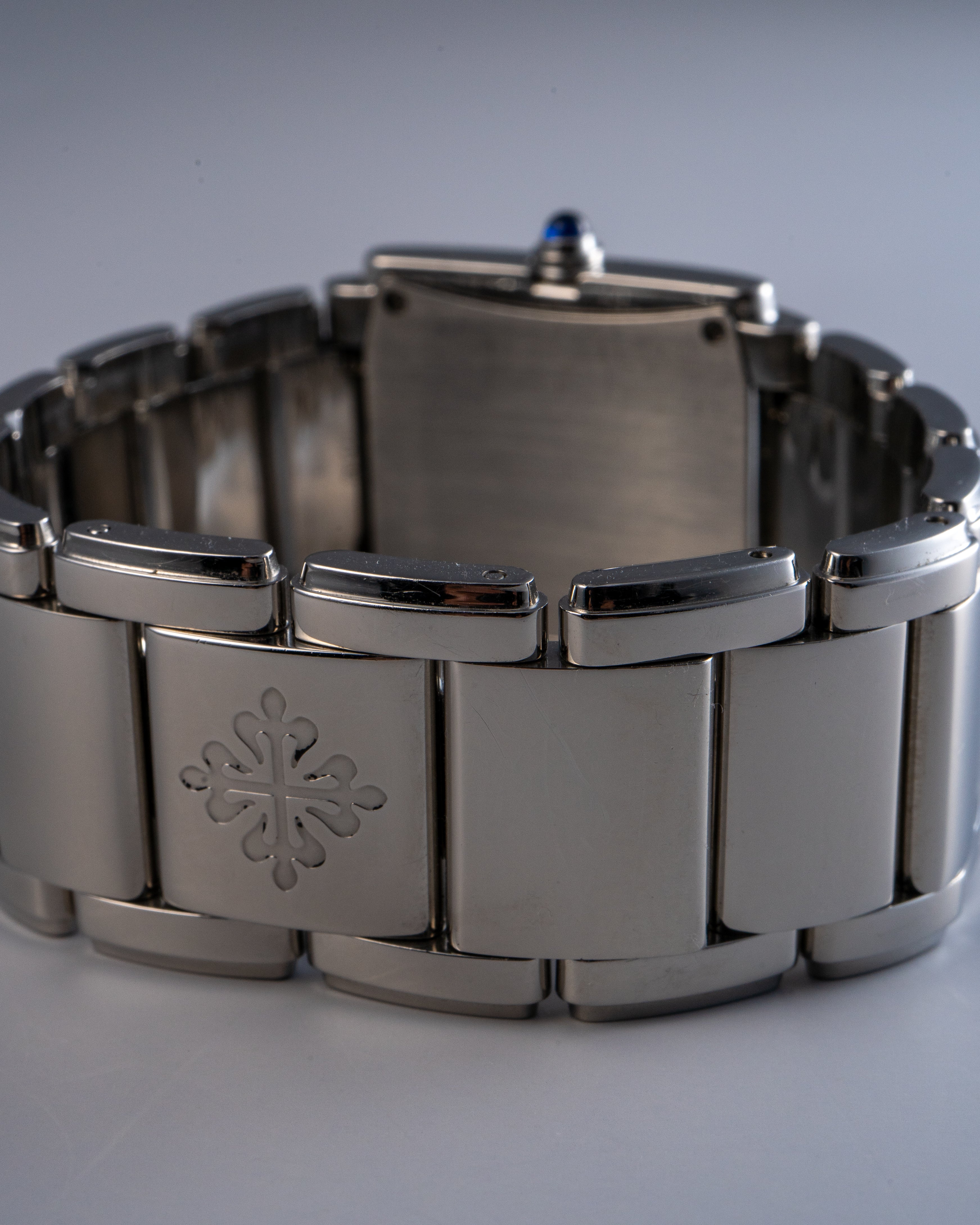 Patek Philippe 4910/010 Twenty-4 Stainless Steel Diamond Bezel White Diamond Dial Watch