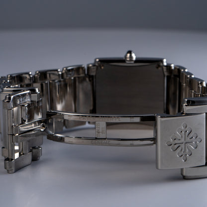 Patek Philippe 4910/010 Twenty-4 Stainless Steel Diamond Bezel White Diamond Dial Watch