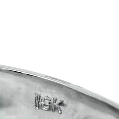 18k White Gold .75ctw Pave Diamond Ring