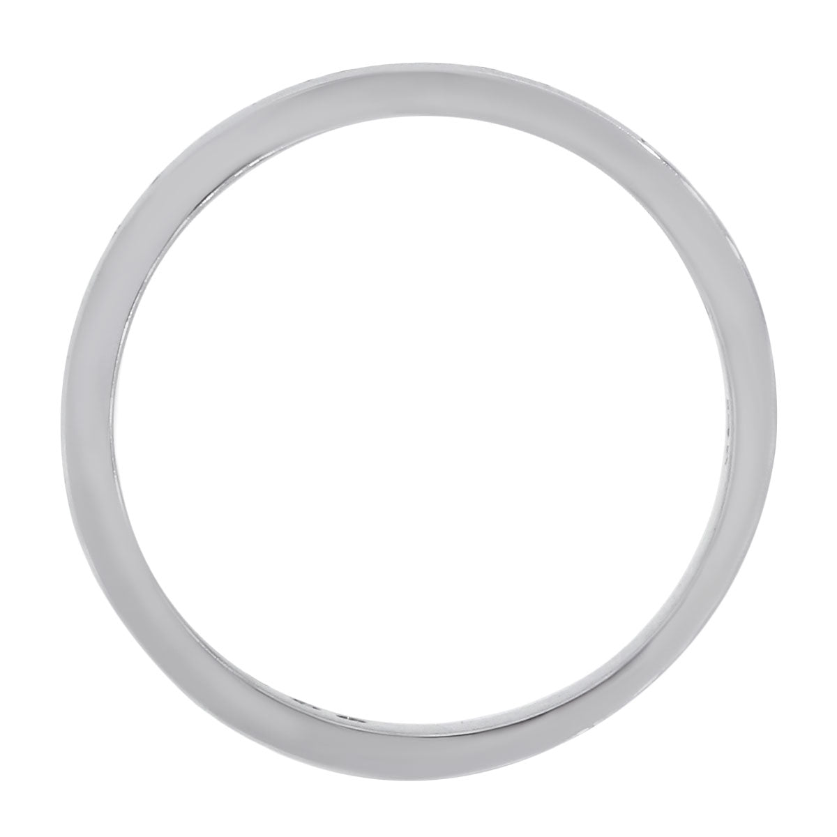 14k White Gold 0.62ctw Diamond Band