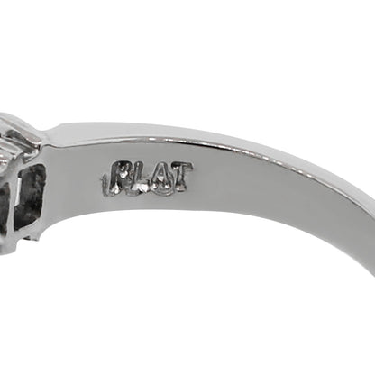 Platinum 2ctw Emerald Cut Diamond Band